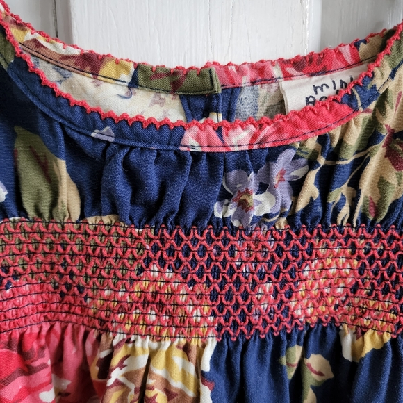 Mini Boden Floral Print Dress, Sz 4-5Y - Picture 6 of 13